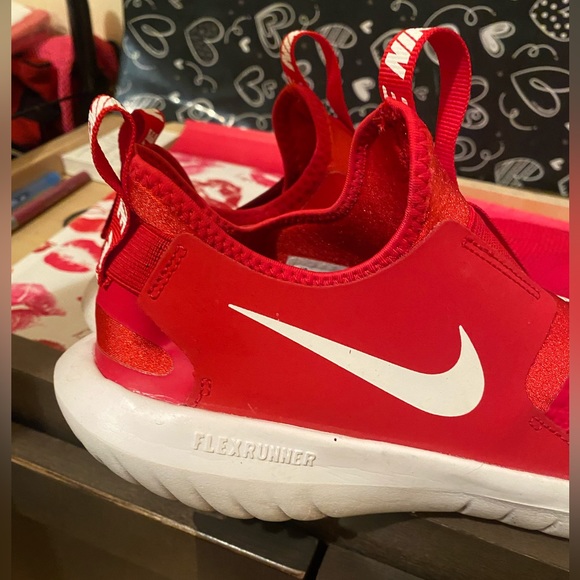 Red Nike Slip On Sneaker - Like New - Picture 12 of 12